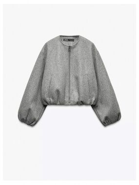 New Zara Bomber Jacket